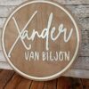 Oak name signs - Image 2