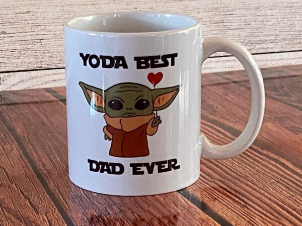 Yoda best dad ever ceramic mug