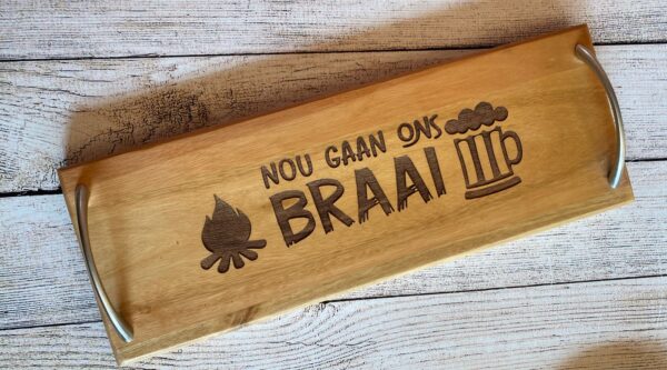 Nou gaan ons braai snack board