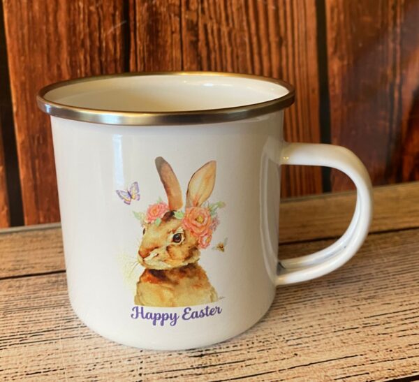 Easter luxury enamel mug - Image 3