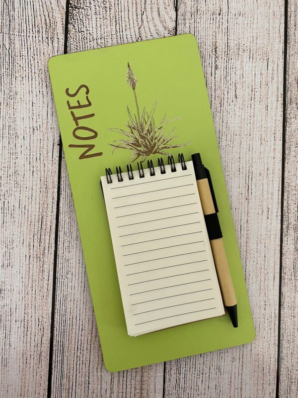 Notebook holder with magnet- Nature