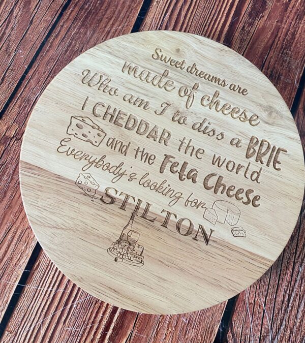 Cheese board - sweet dreams are made of cheese - Image 3